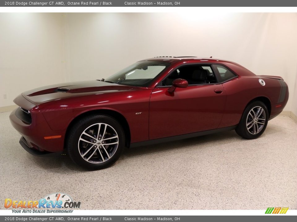 Octane Red Pearl 2018 Dodge Challenger GT AWD Photo #3