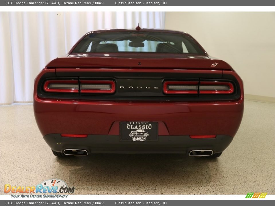 2018 Dodge Challenger GT AWD Octane Red Pearl / Black Photo #23
