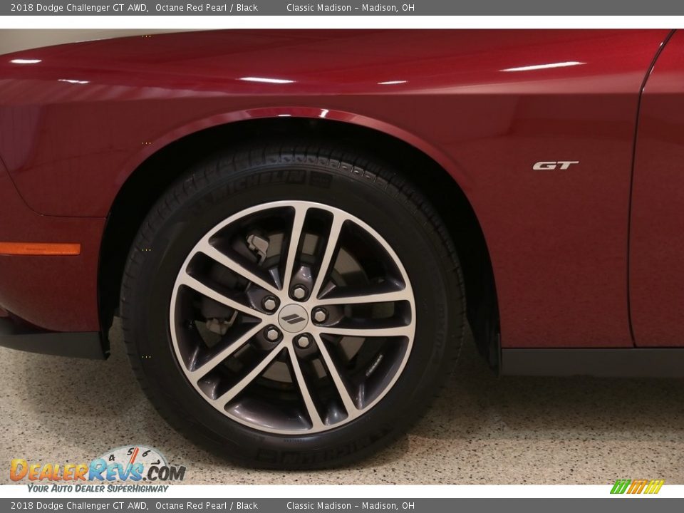 2018 Dodge Challenger GT AWD Octane Red Pearl / Black Photo #25