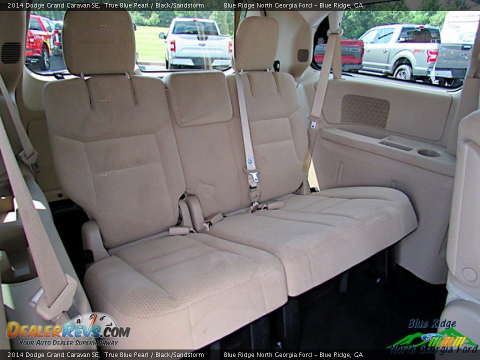 2014 Dodge Grand Caravan SE True Blue Pearl / Black/Sandstorm Photo #13