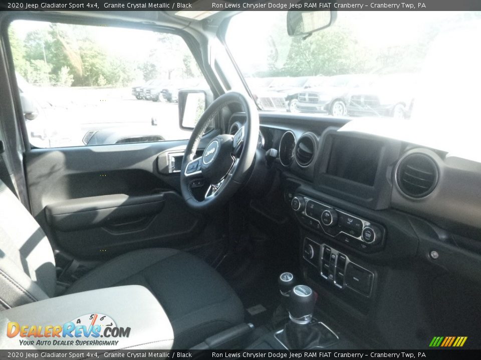 2020 Jeep Gladiator Sport 4x4 Granite Crystal Metallic / Black Photo #8