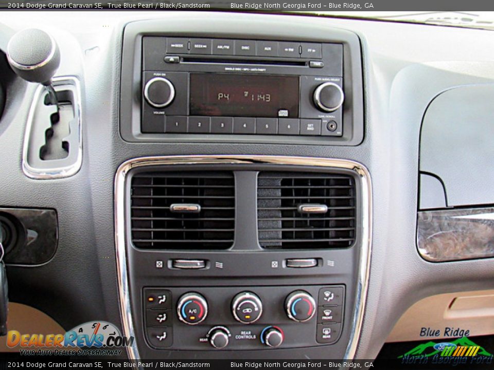 2014 Dodge Grand Caravan SE True Blue Pearl / Black/Sandstorm Photo #19