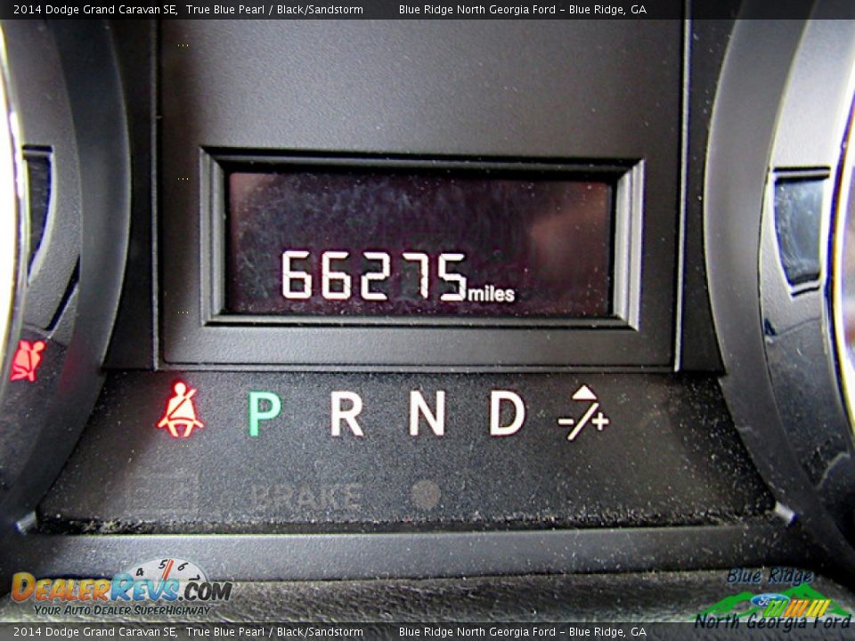 2014 Dodge Grand Caravan SE True Blue Pearl / Black/Sandstorm Photo #20