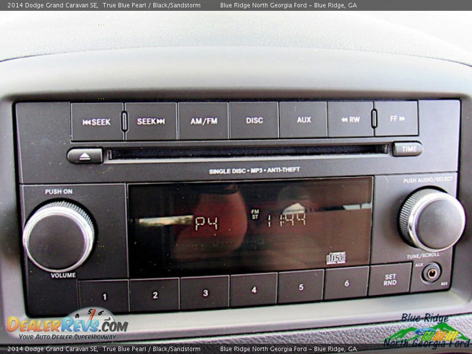 2014 Dodge Grand Caravan SE True Blue Pearl / Black/Sandstorm Photo #21