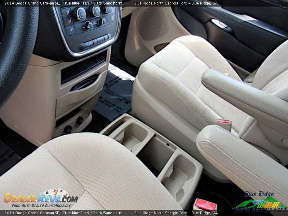 2014 Dodge Grand Caravan SE True Blue Pearl / Black/Sandstorm Photo #23