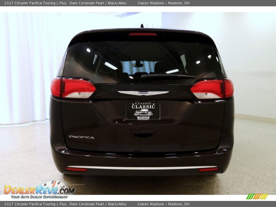 2017 Chrysler Pacifica Touring L Plus Dark Cordovan Pearl / Black/Alloy Photo #26