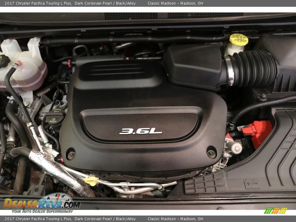 2017 Chrysler Pacifica Touring L Plus Dark Cordovan Pearl / Black/Alloy Photo #27