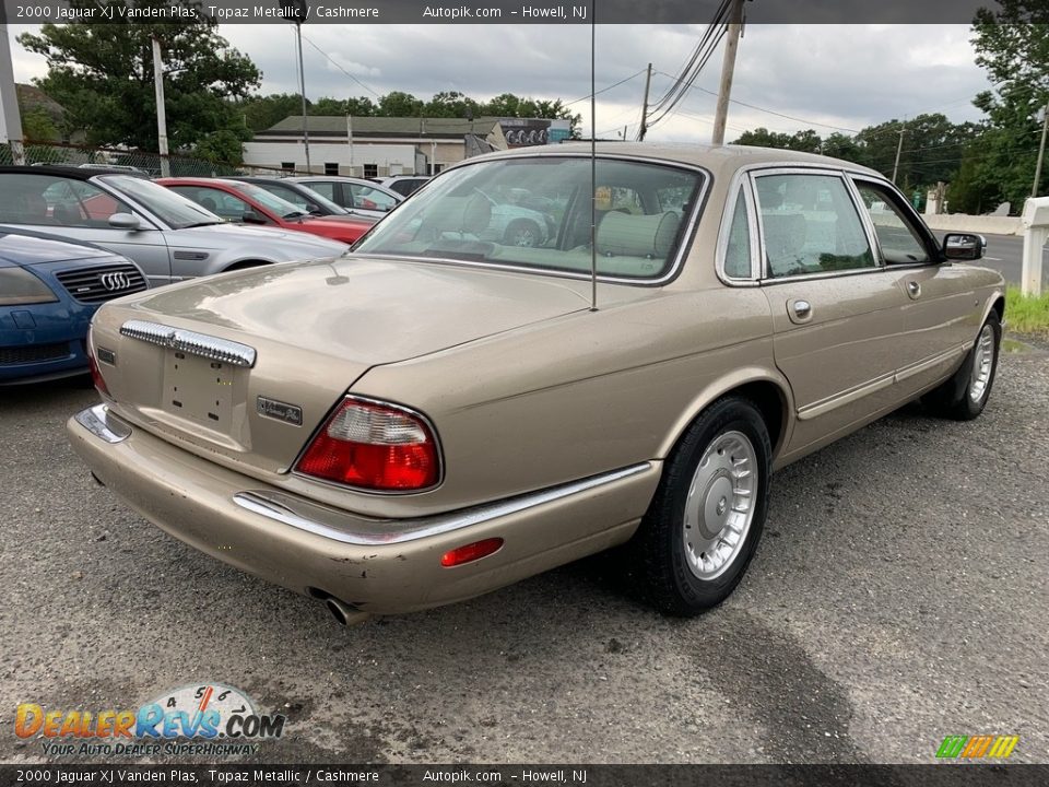 2000 Jaguar XJ Vanden Plas Topaz Metallic / Cashmere Photo #4