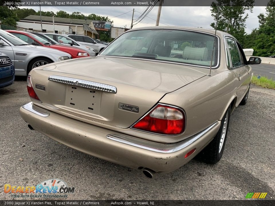 2000 Jaguar XJ Vanden Plas Topaz Metallic / Cashmere Photo #5