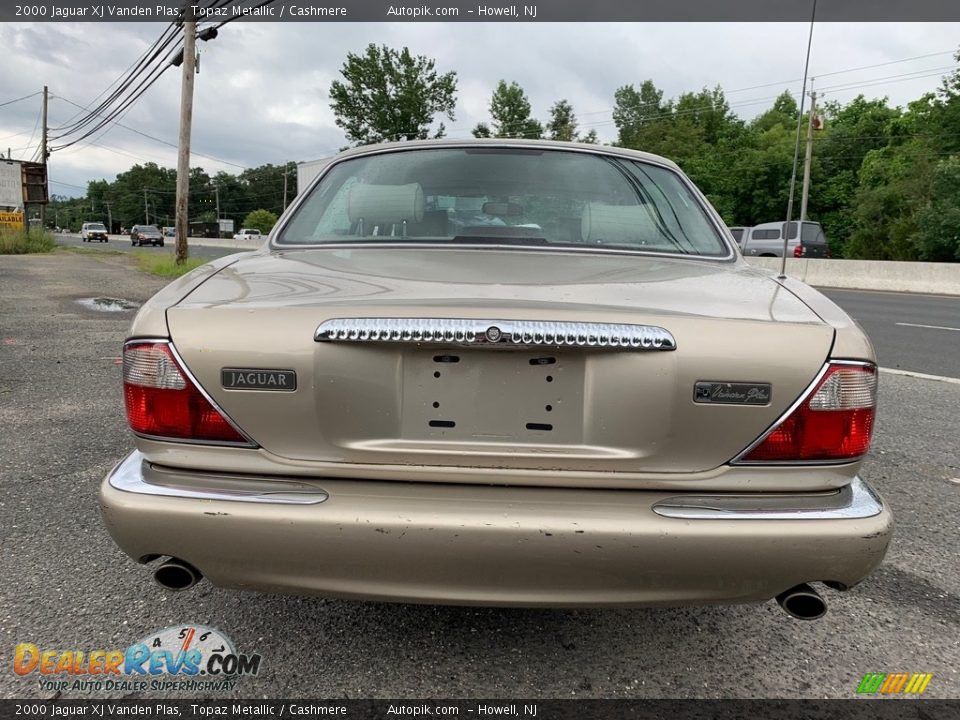 2000 Jaguar XJ Vanden Plas Topaz Metallic / Cashmere Photo #6