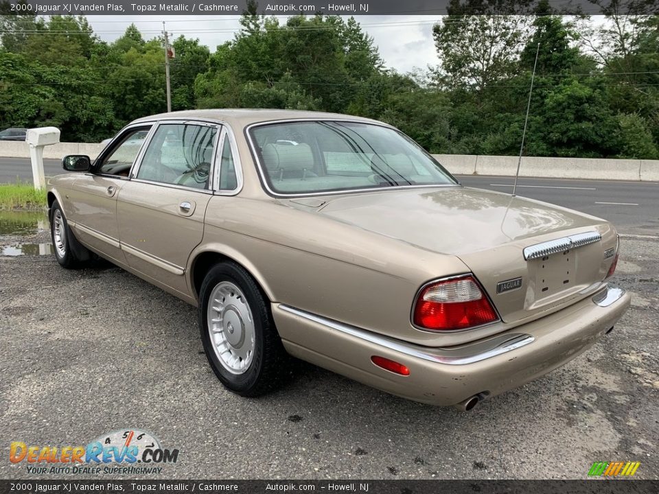 2000 Jaguar XJ Vanden Plas Topaz Metallic / Cashmere Photo #8