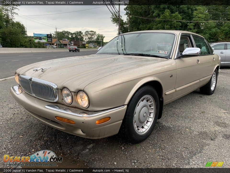 2000 Jaguar XJ Vanden Plas Topaz Metallic / Cashmere Photo #10