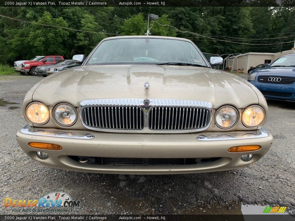 2000 Jaguar XJ Vanden Plas Topaz Metallic / Cashmere Photo #11