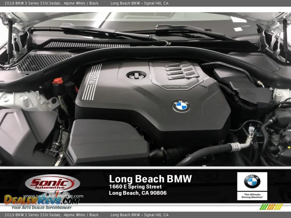 2019 BMW 3 Series 330i Sedan Alpine White / Black Photo #8