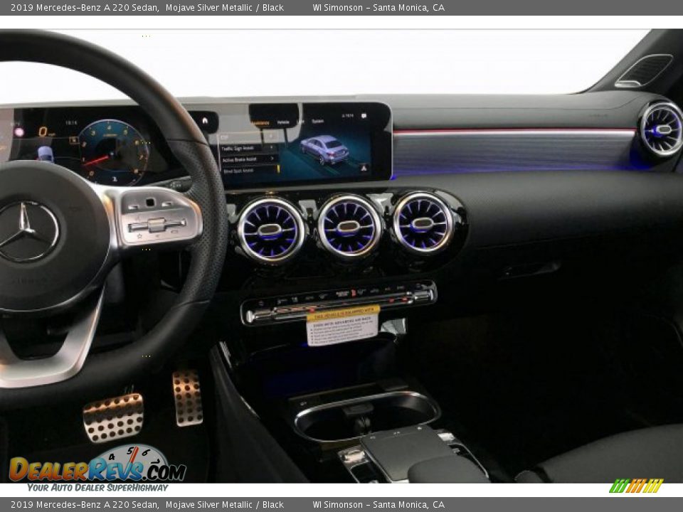 2019 Mercedes-Benz A 220 Sedan Mojave Silver Metallic / Black Photo #6