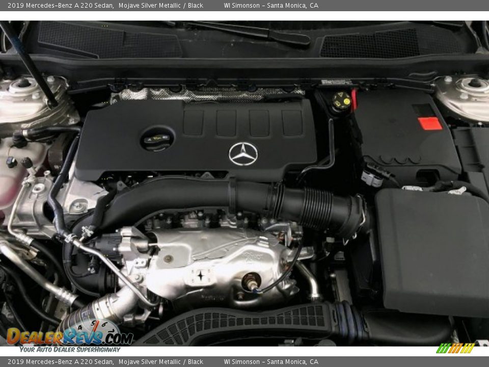 2019 Mercedes-Benz A 220 Sedan Mojave Silver Metallic / Black Photo #8