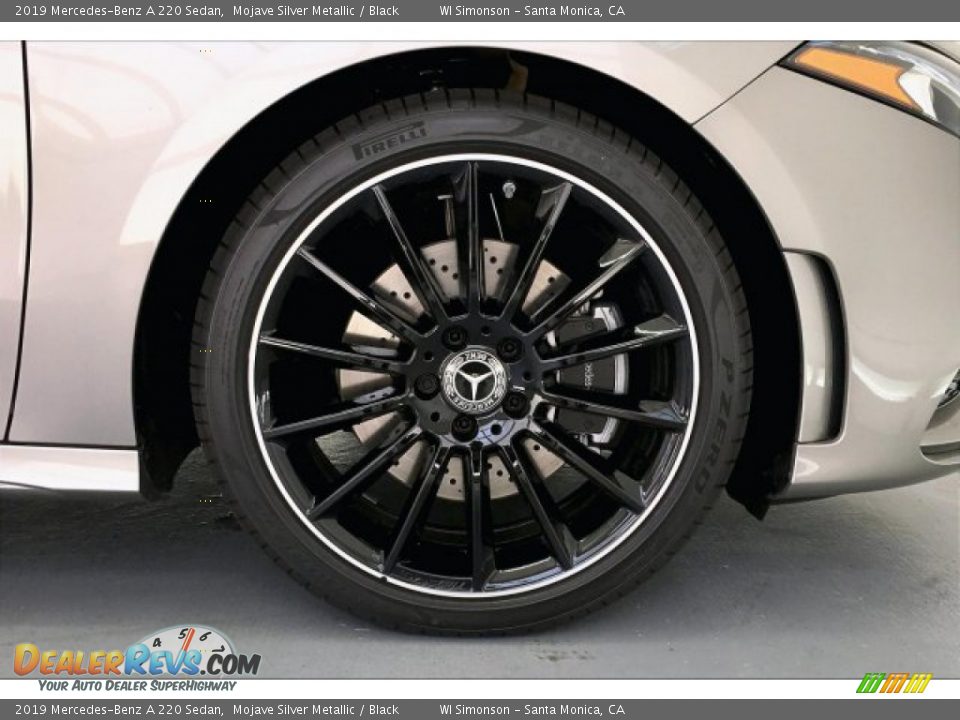 2019 Mercedes-Benz A 220 Sedan Mojave Silver Metallic / Black Photo #9