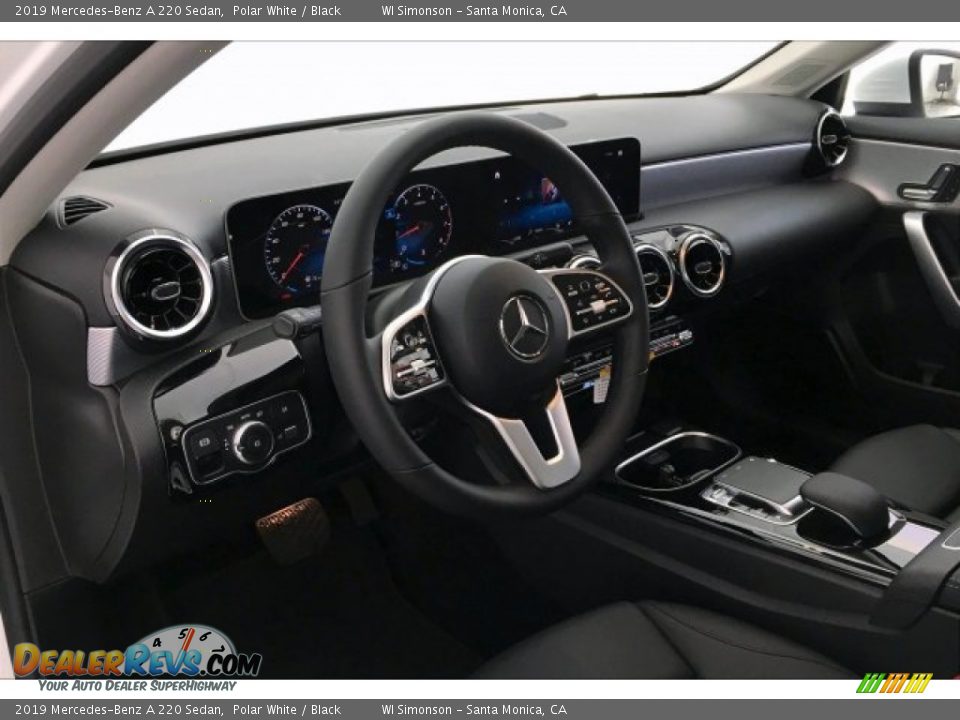 2019 Mercedes-Benz A 220 Sedan Polar White / Black Photo #4