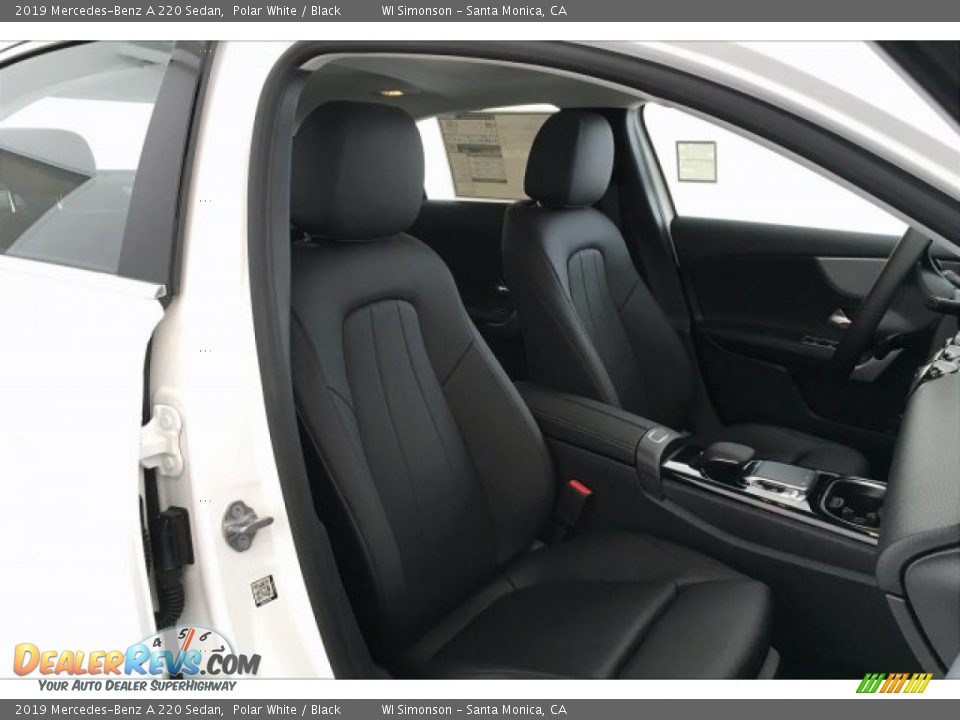2019 Mercedes-Benz A 220 Sedan Polar White / Black Photo #5
