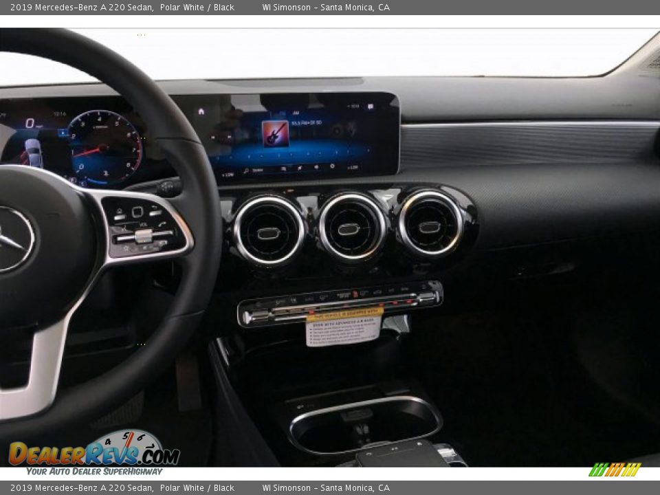 2019 Mercedes-Benz A 220 Sedan Polar White / Black Photo #6