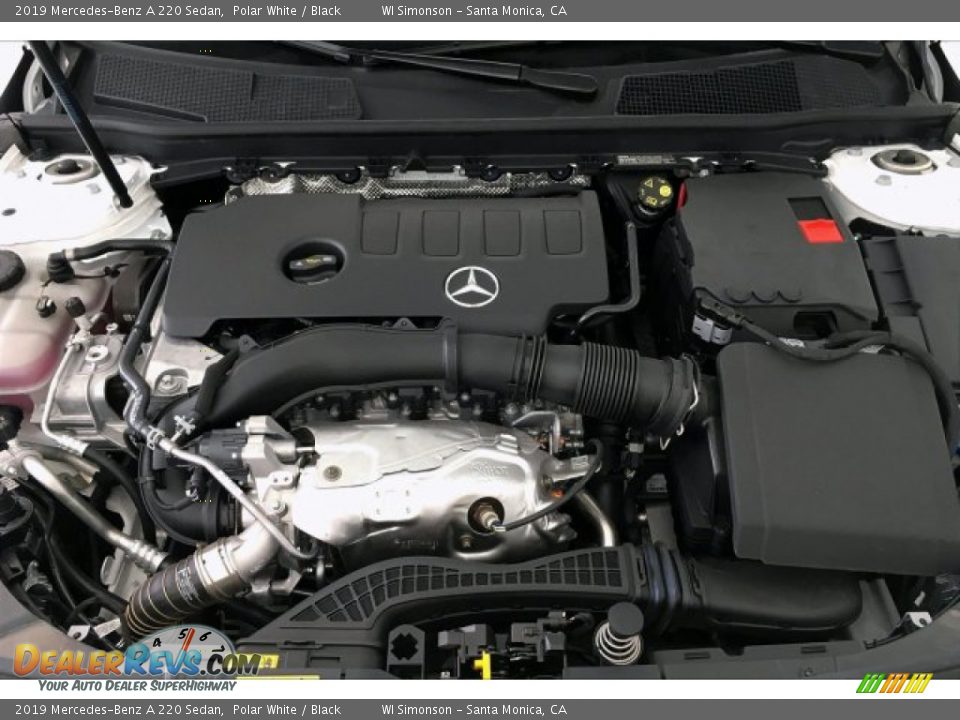 2019 Mercedes-Benz A 220 Sedan Polar White / Black Photo #8