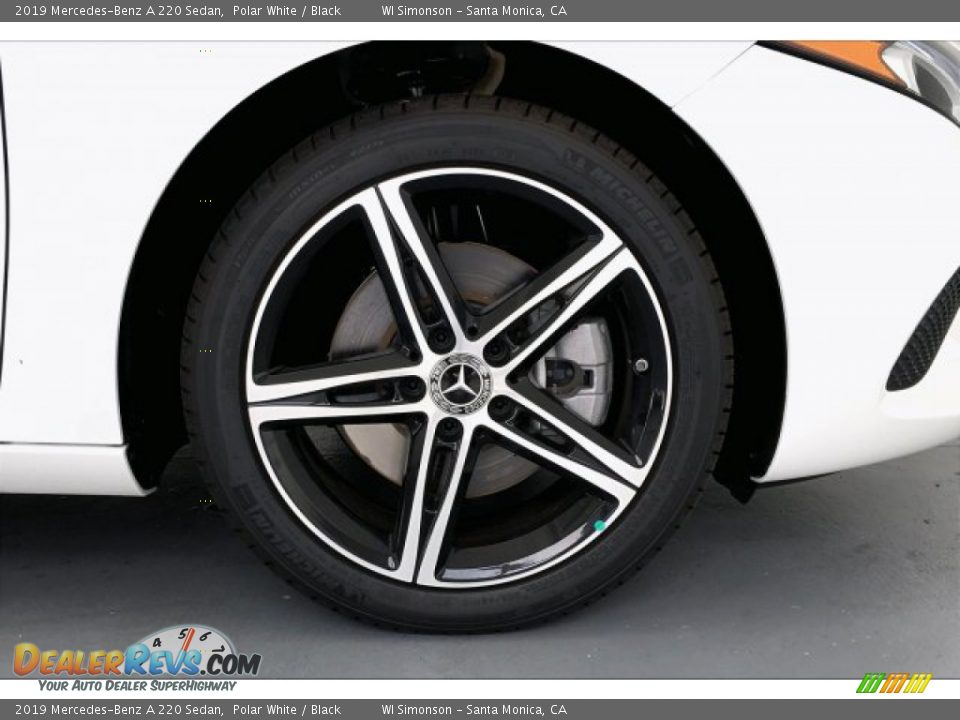 2019 Mercedes-Benz A 220 Sedan Polar White / Black Photo #9