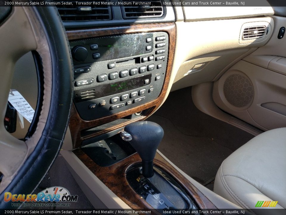 2000 Mercury Sable LS Premium Sedan Toreador Red Metallic / Medium Parchment Photo #3