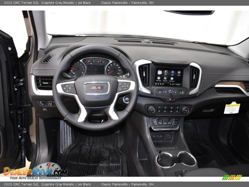 2020 GMC Terrain SLE Graphite Gray Metallic / Jet Black Photo #8