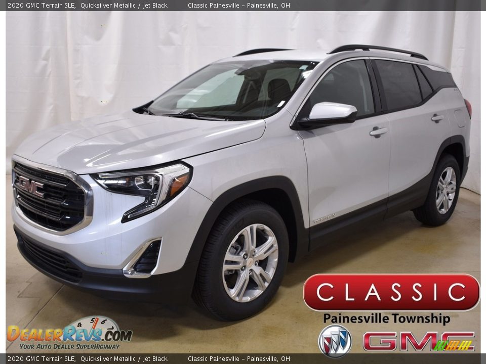 2020 GMC Terrain SLE Quicksilver Metallic / Jet Black Photo #1