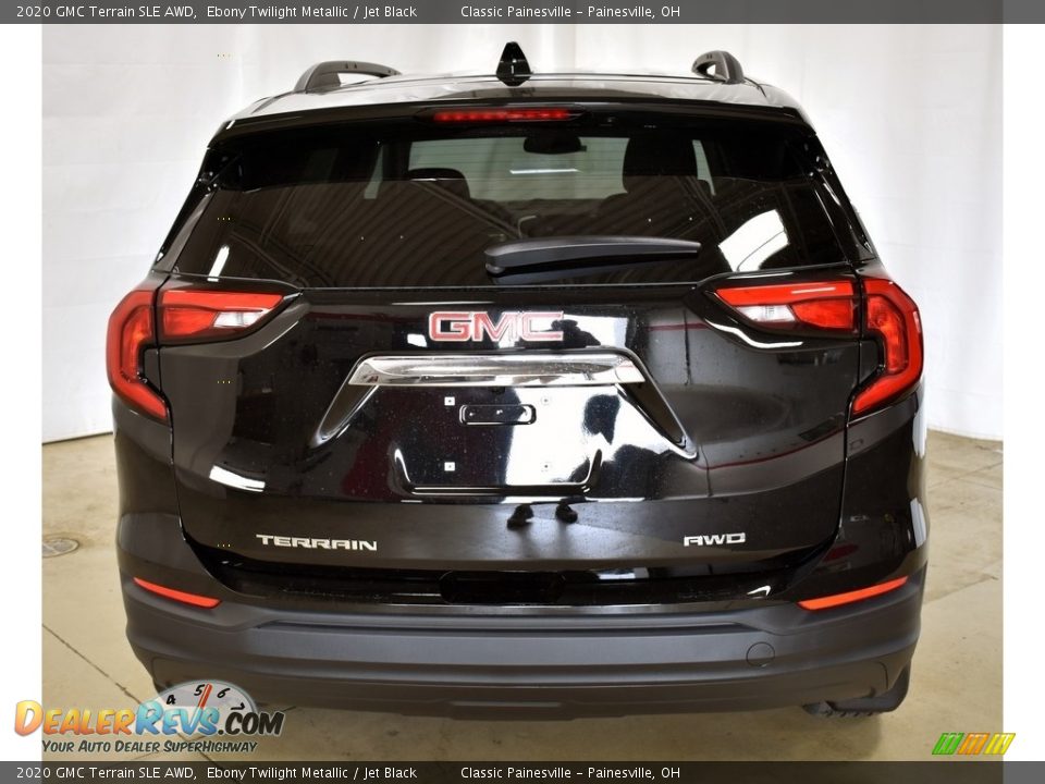 2020 GMC Terrain SLE AWD Ebony Twilight Metallic / Jet Black Photo #3