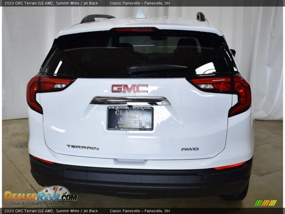 2020 GMC Terrain SLE AWD Summit White / Jet Black Photo #3