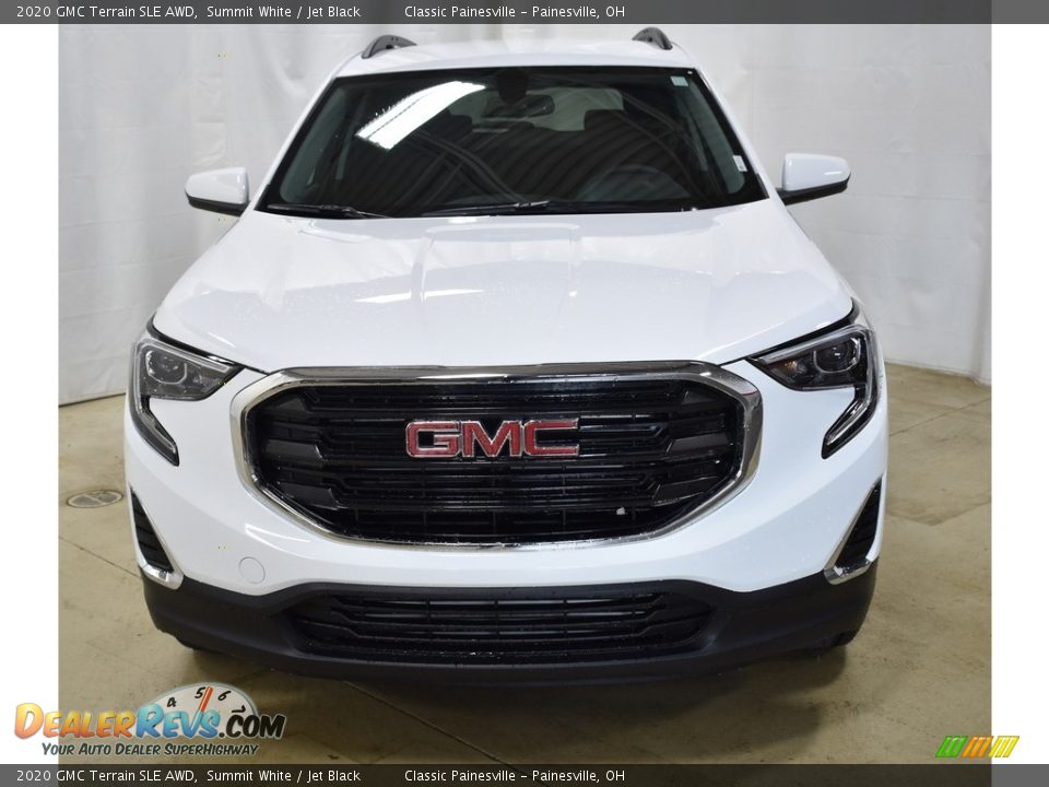 2020 GMC Terrain SLE AWD Summit White / Jet Black Photo #4