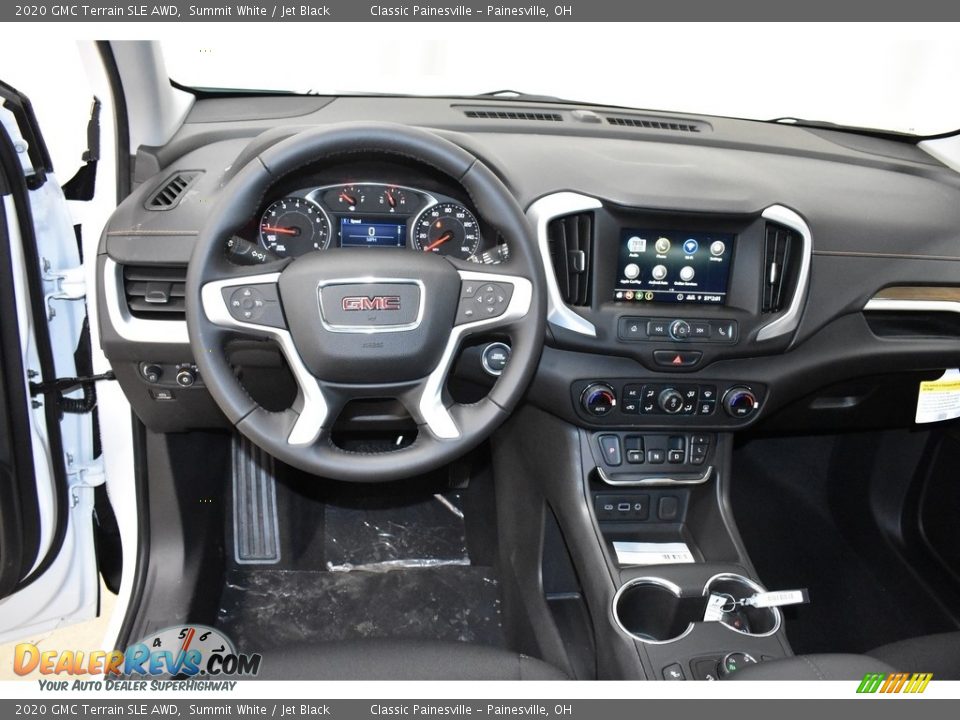 2020 GMC Terrain SLE AWD Summit White / Jet Black Photo #8