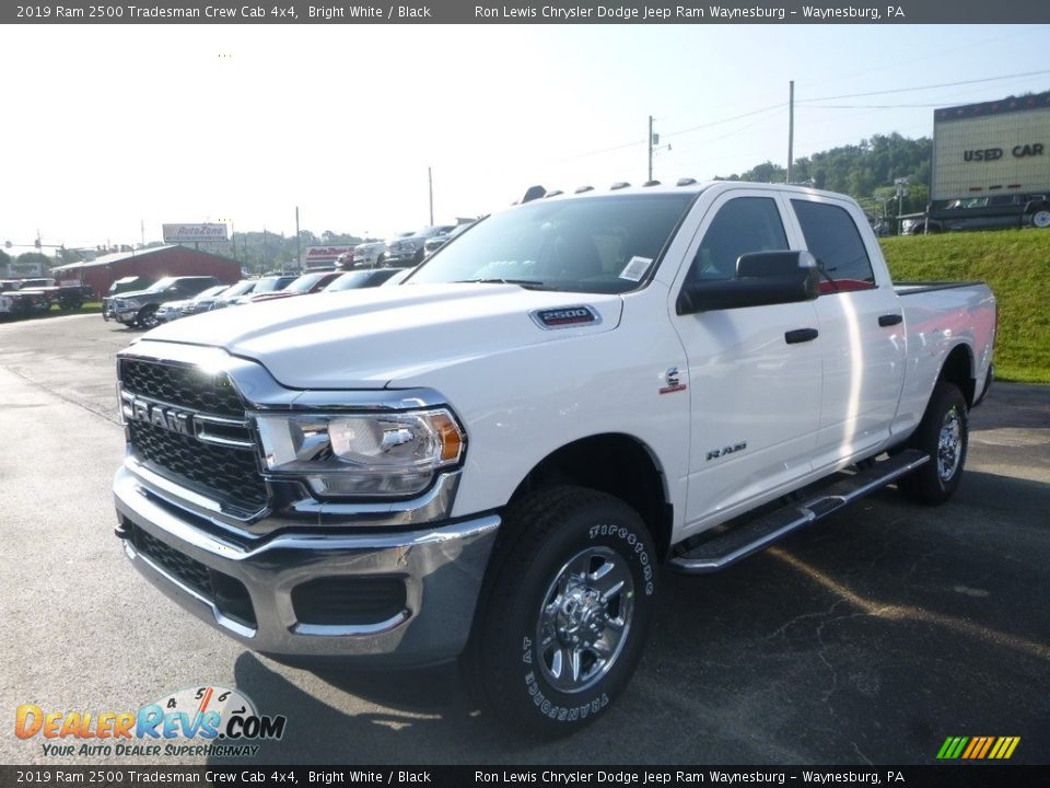 2019 Ram 2500 Tradesman Crew Cab 4x4 Bright White / Black Photo #1