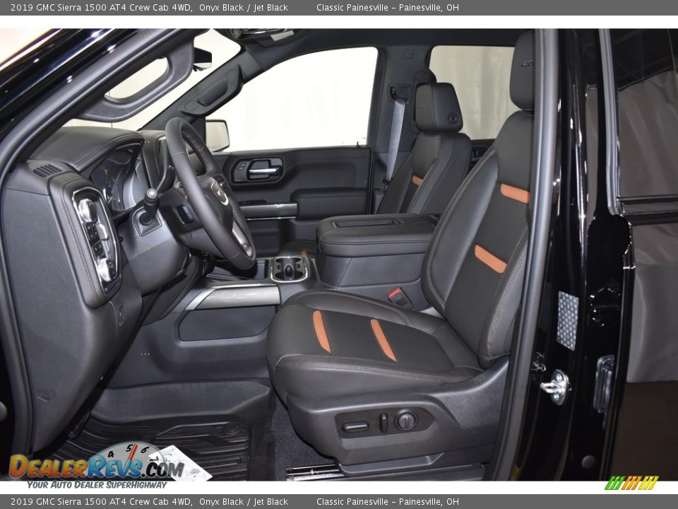 2019 GMC Sierra 1500 AT4 Crew Cab 4WD Onyx Black / Jet Black Photo #6