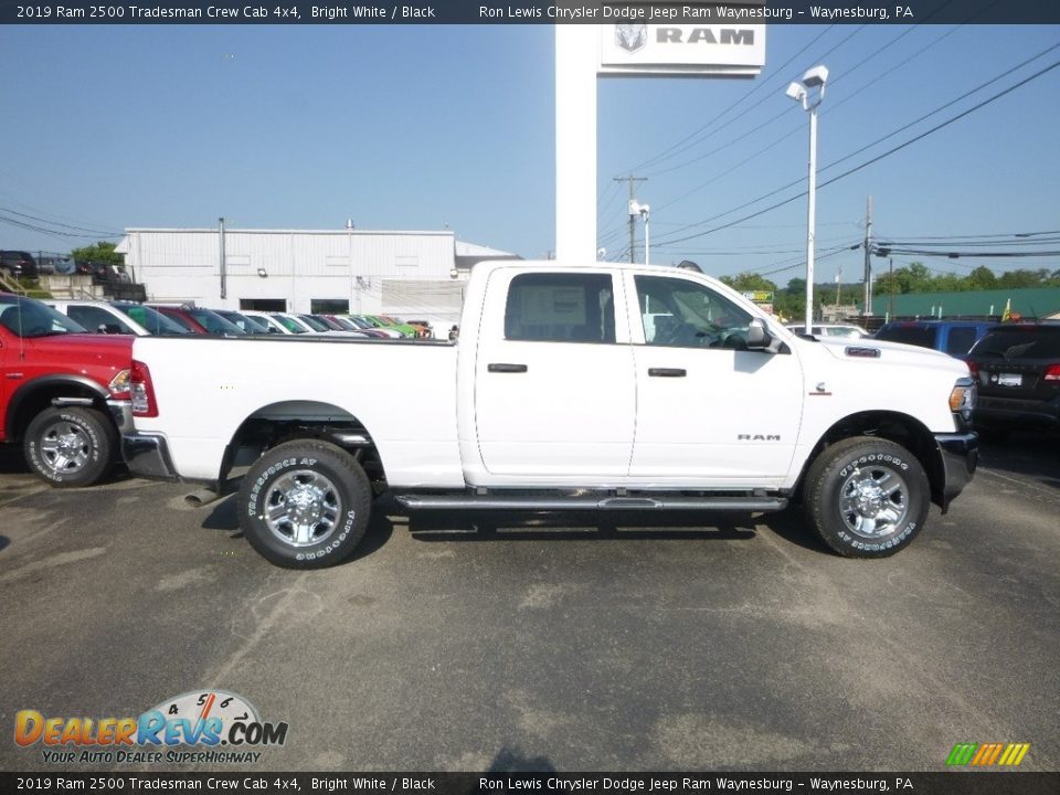 2019 Ram 2500 Tradesman Crew Cab 4x4 Bright White / Black Photo #6