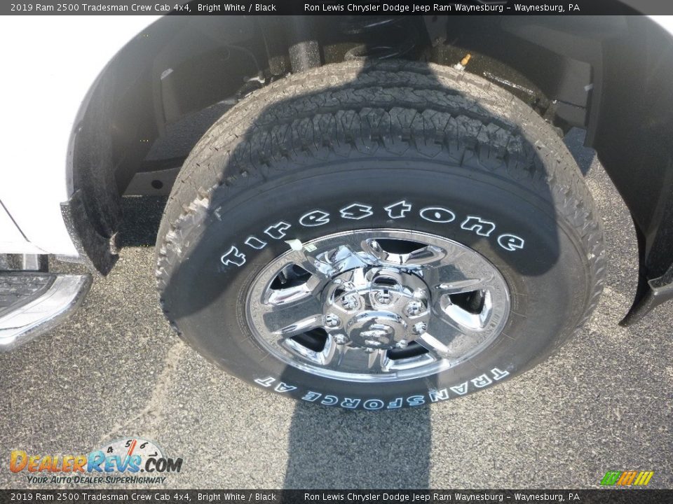 2019 Ram 2500 Tradesman Crew Cab 4x4 Bright White / Black Photo #9