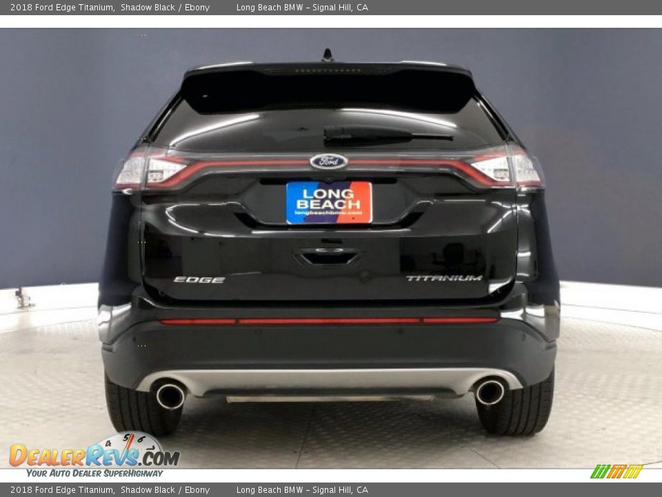 2018 Ford Edge Titanium Shadow Black / Ebony Photo #3