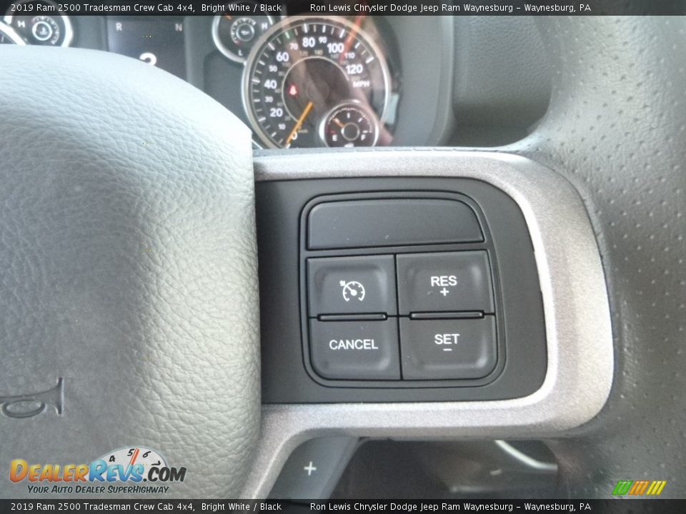 2019 Ram 2500 Tradesman Crew Cab 4x4 Bright White / Black Photo #18