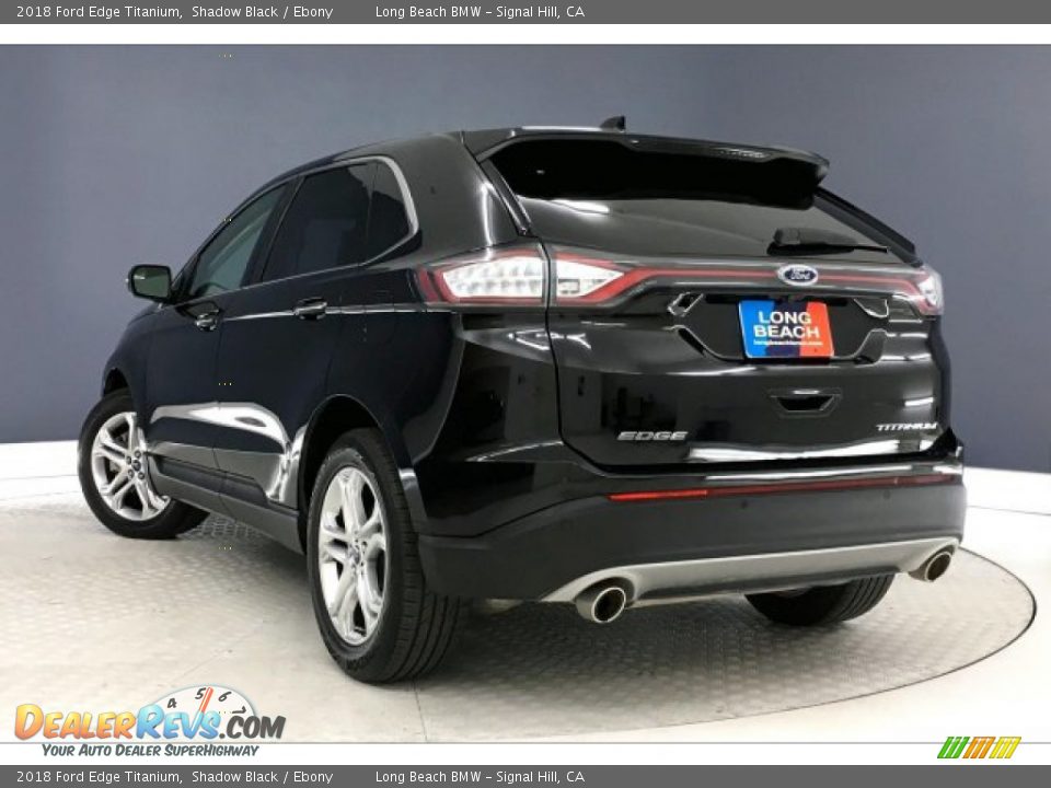 2018 Ford Edge Titanium Shadow Black / Ebony Photo #10