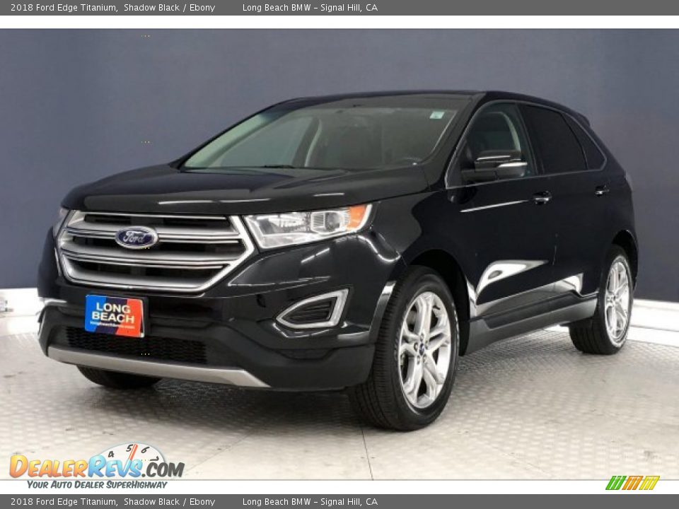 2018 Ford Edge Titanium Shadow Black / Ebony Photo #12