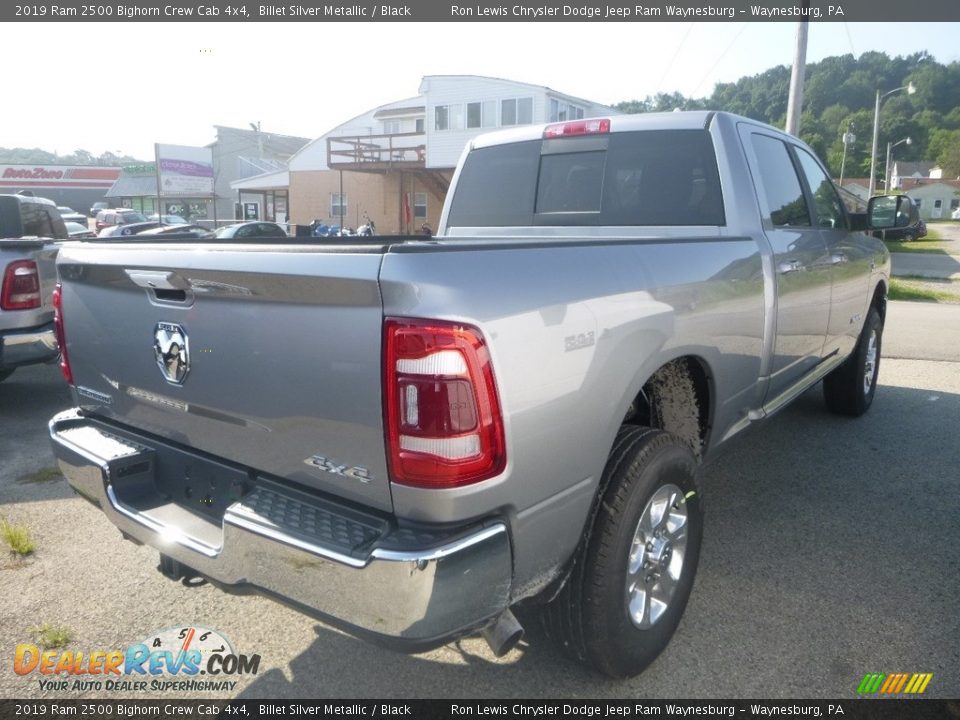2019 Ram 2500 Bighorn Crew Cab 4x4 Billet Silver Metallic / Black Photo #5