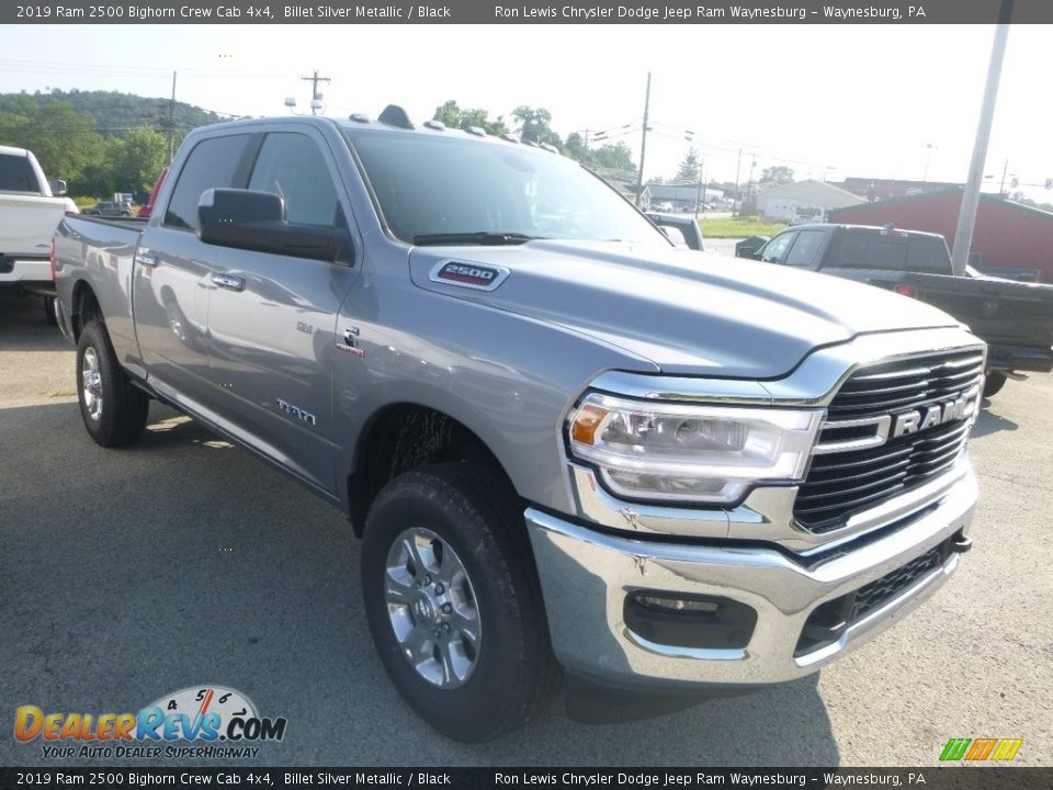 2019 Ram 2500 Bighorn Crew Cab 4x4 Billet Silver Metallic / Black Photo #6