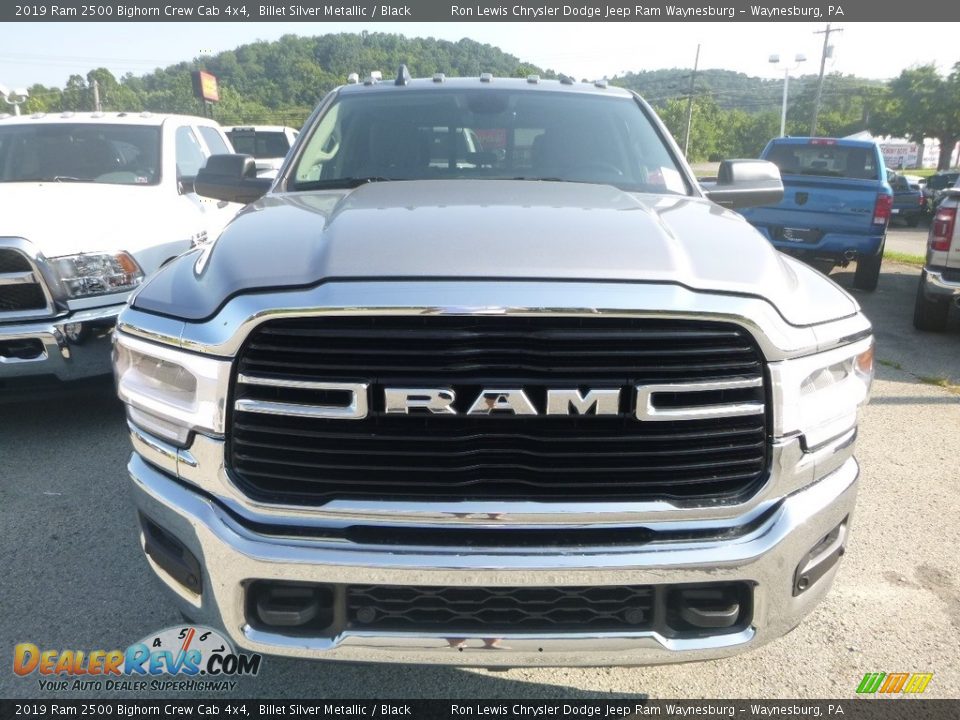 2019 Ram 2500 Bighorn Crew Cab 4x4 Billet Silver Metallic / Black Photo #7