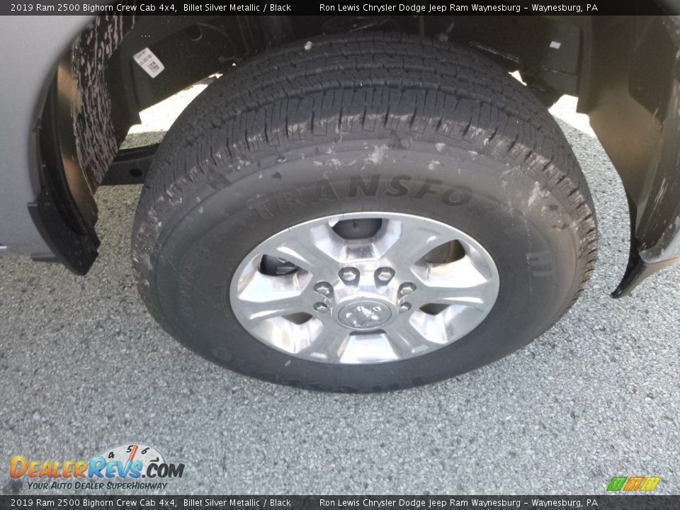 2019 Ram 2500 Bighorn Crew Cab 4x4 Billet Silver Metallic / Black Photo #8