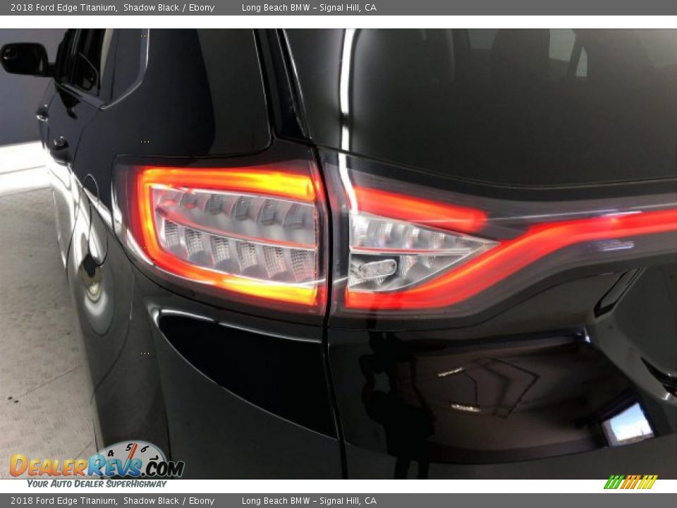 2018 Ford Edge Titanium Shadow Black / Ebony Photo #22