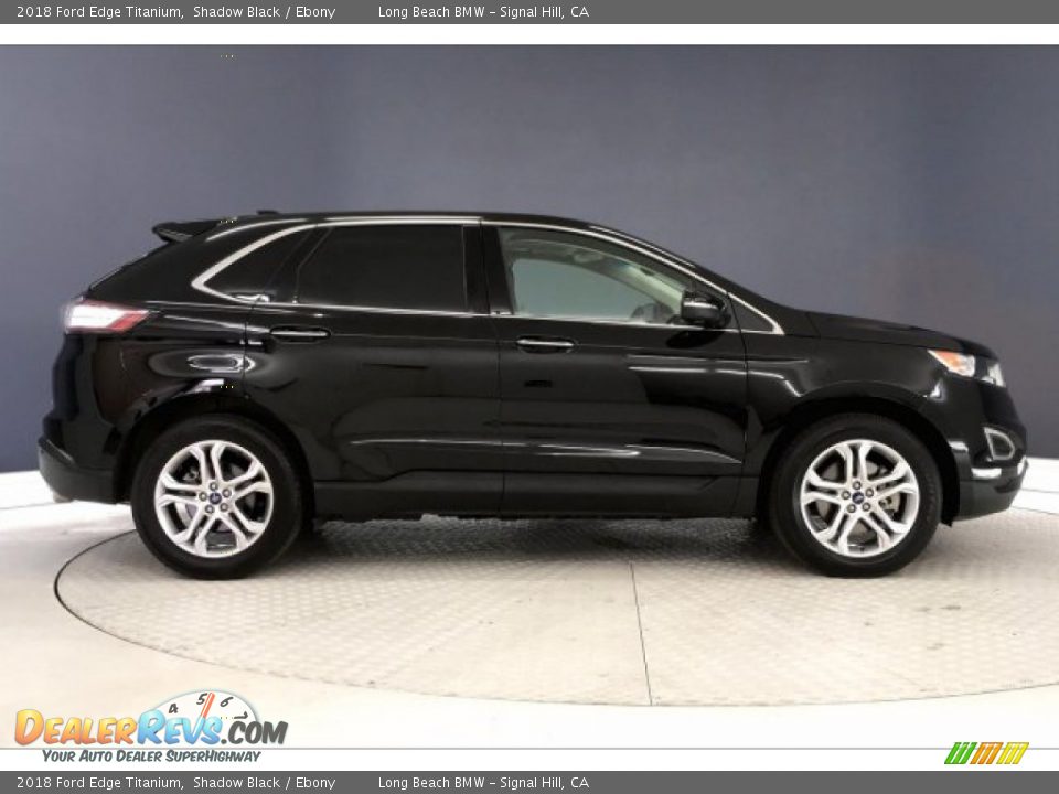 2018 Ford Edge Titanium Shadow Black / Ebony Photo #31