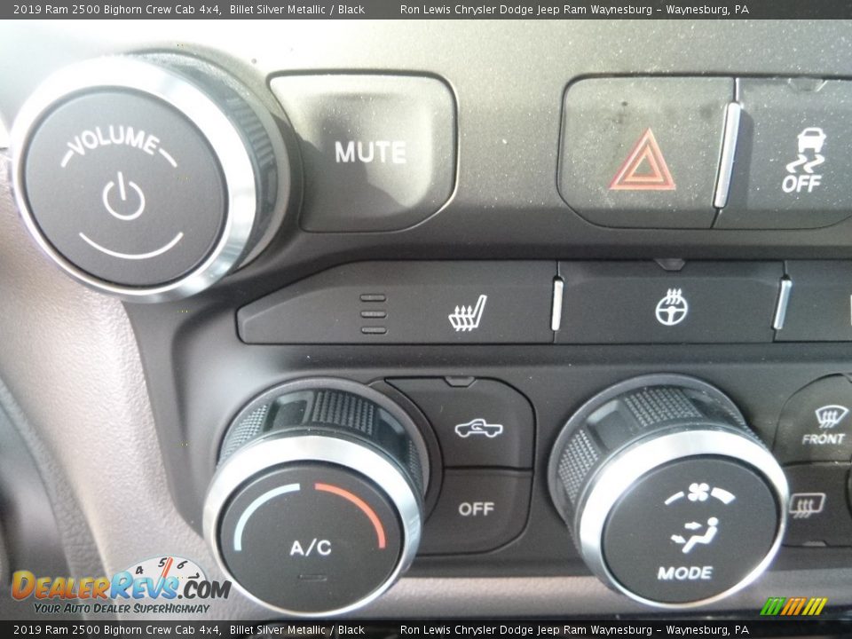 Controls of 2019 Ram 2500 Bighorn Crew Cab 4x4 Photo #17