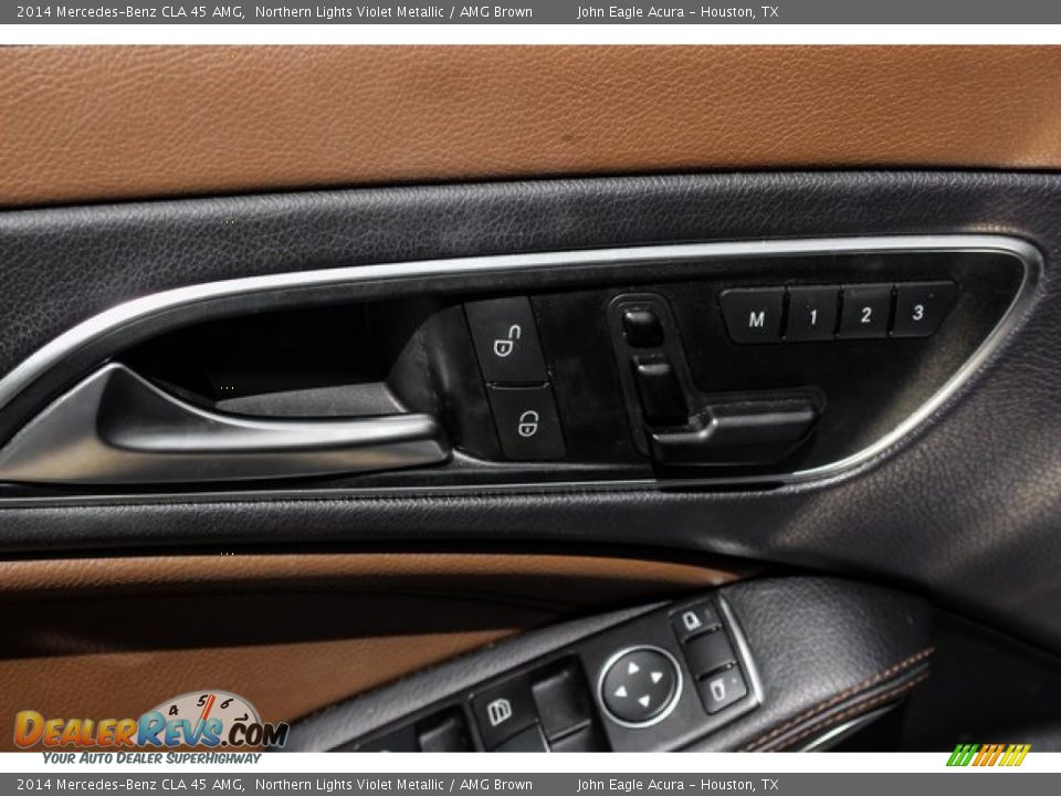 2014 Mercedes-Benz CLA 45 AMG Northern Lights Violet Metallic / AMG Brown Photo #13