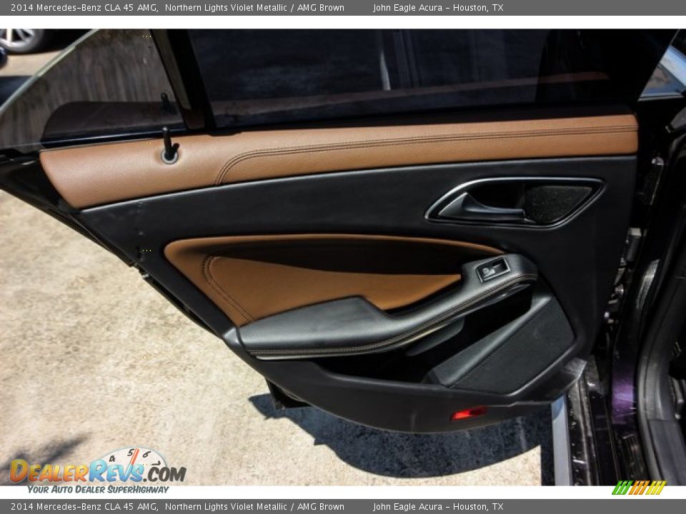 2014 Mercedes-Benz CLA 45 AMG Northern Lights Violet Metallic / AMG Brown Photo #19